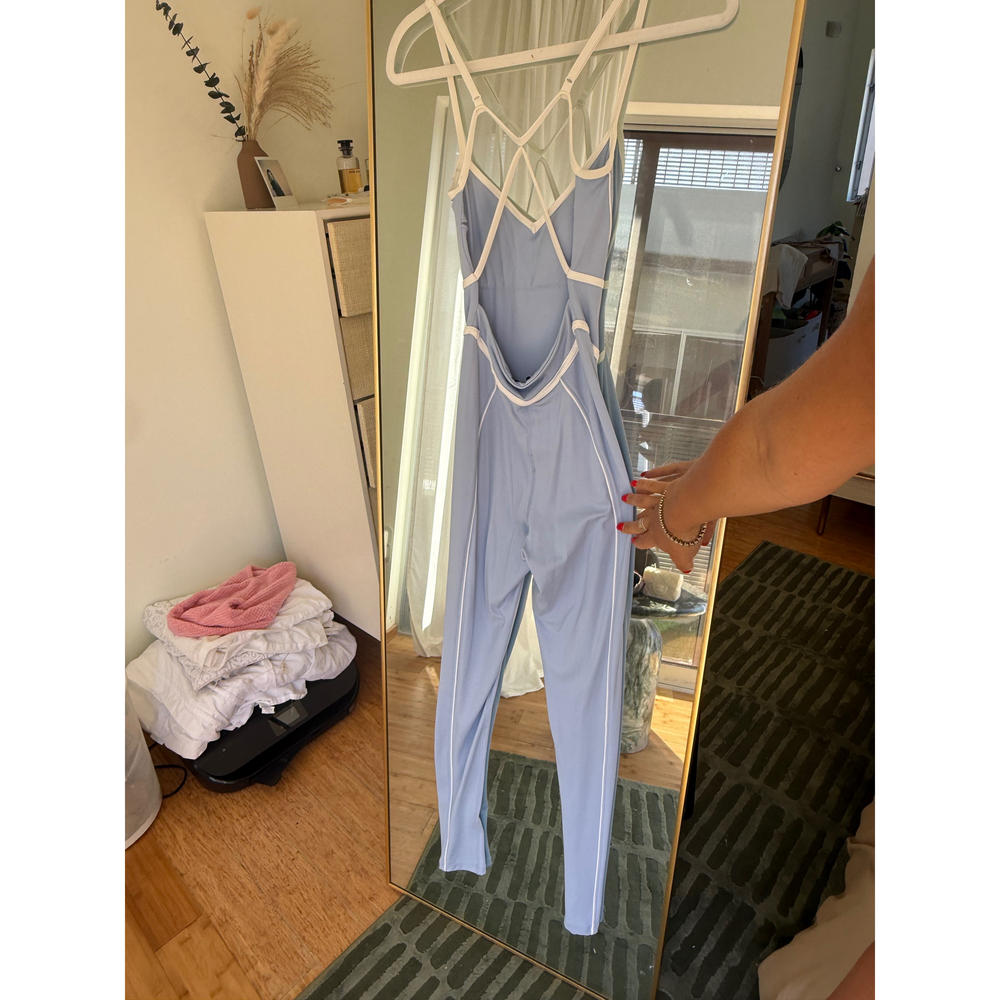 YLLW THE LABEL Blue Pant Onsie - Picture 5 of 6